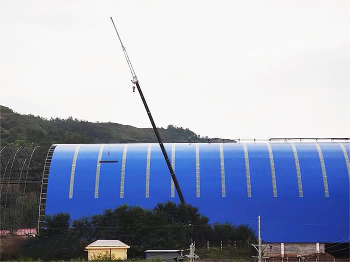 吉安煤棚网架工程